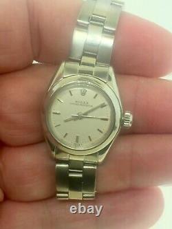 Rolex 1978 Ladies Wrist Watch Model 6718 One Year Warranty Best Offer