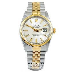Rolex Datejust Mens Watch 16013 One Year Warranty