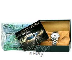 Rolex Explorer II Mens Watch 16570 Box & Booklets One Year Warranty