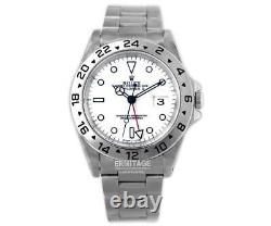 Rolex Explorer II Mens Watch 16570 One Year Warranty 2004