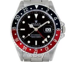 Rolex GMT-Master II Mens Watch 16710 One Year Warranty