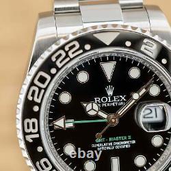 Rolex GMT Master II With Box and One Year Warranty from 2017