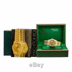 Rolex President Mens 18KT Watch 1803 One Year Warranty Circa 1967