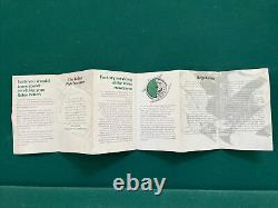 Rolex Service Booklet One Year Factory Service Warranty Collectible, Vintage