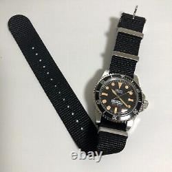 Seiko MOD diver Vintage Comex dial Nato strap NH35A one year warranty