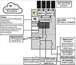 Sol-Ark 8K 48VDC All-In-One solar hybrid inverter 120/240/208VAC 5 Year warranty