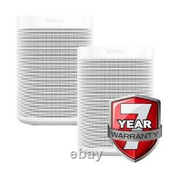 Sonos One SL White Twin Pack 7 Year Warranty Smart Speaker
