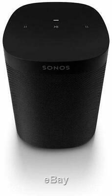 Sonos One Sl Multi-room Wi-fi Speaker Black Twin Pack With 2 Year Warranty