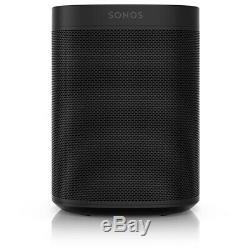 Sonos One in Black (Gen2) Amazon Alexa Built In 3 Year Warranty Smart Speaker