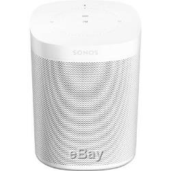 Sonos One in White with Amazon Alexa Built In 3 Year Warranty Smart Speaker