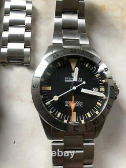 Steinhart Ocean One vintage, 39mm GMT fabulous 1655 homage with 5 year guarantee