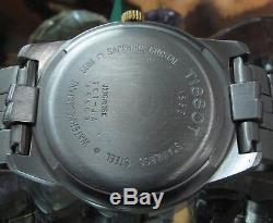 Tissot PR50 Gents 50M Two Tone titanium Date Watch One Year Warranty J376/476K