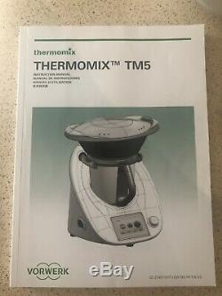 VGUC Thermomix TM5 With Extra Mixing Bow Cook-Key And One Year Warranty Kitchen