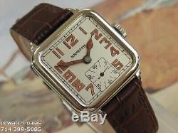 Vintage 1928 HAMILTON HASTINGS, Stunning Dial, Serviced, One Year warranty