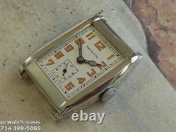 Vintage 1935 HAMILTON Drake, Stunning Silver Dial, Serviced, One Year warranty