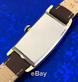 Vintage 1940s Mans BULOVA Hand Winding, Fully Serviced With One Year WARRANTY