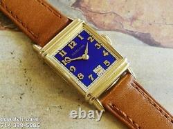Vintage 1941 HAMILTON LESTER, Stunning Blue Dial, Serviced, One Year warranty