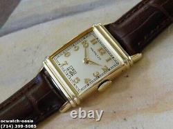 Vintage 1941 HAMILTON LESTER, Stunning Silver Dial, Serviced, One Year warranty