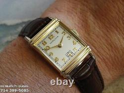 Vintage 1941 HAMILTON LESTER, Stunning Silver Dial, Serviced, One Year warranty