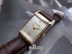 Vintage 1947 Men's Bulova, 21 Jewels USA Made One Year Warranty
