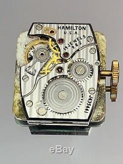 Vintage 1948 Gent's Hamilton Ashley American Made 19J Serviced One Year Warranty