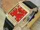 Vintage 1948 Hamilton Lester, Stunning Red Dial, Serviced, One Year Warranty