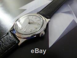 Vintage 1957 Men's Bulova Watch, Swiss Made 17 Jewels Restored One Year Warranty