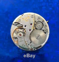 Vintage 1960s Men's ELGIN Hand Winding FULLY SERVICED With ONE YEAR WARRANTY