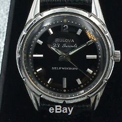 Vintage 1963 Men's Bulova, USA Made 23 Jewels Automatic One Year Warranty