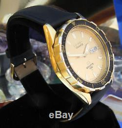 Vintage Seiko Sports 150 Quartz Watch Gold Toned 5H23-7D19 One Year Warranty