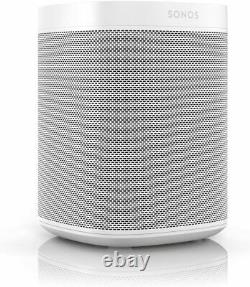 White Sonos One SL Brand New Refurbished by Sonos 2 Year Warranty