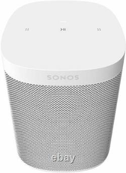 White Sonos One SL Brand New Refurbished by Sonos 2 Year Warranty