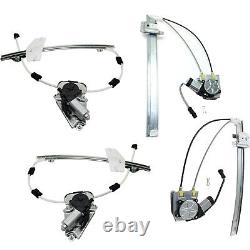 Window Regulator For 2002-2006 Jeep Liberty Set of 4 Front and Rear LH and RH