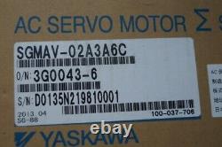 YASKAWA SGMAV-02A3A6C SERVO MOTOR SGMAV02A3A6C New In Box One Year Warranty #