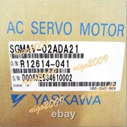 YASKAWA SGMAV-02ADA21 SERVO MOTOR SGMAV02ADA21 New In Box One Year Warranty #