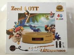 Zeed4 OTT Box has one year Warranty